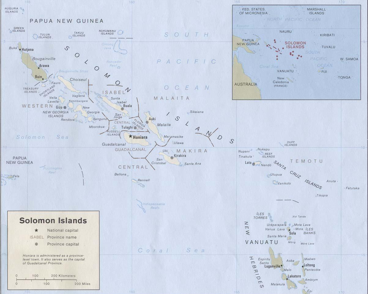 Historia - Solomon Islands